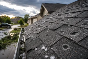 Hail Damage Roof Insurance Claim 1
