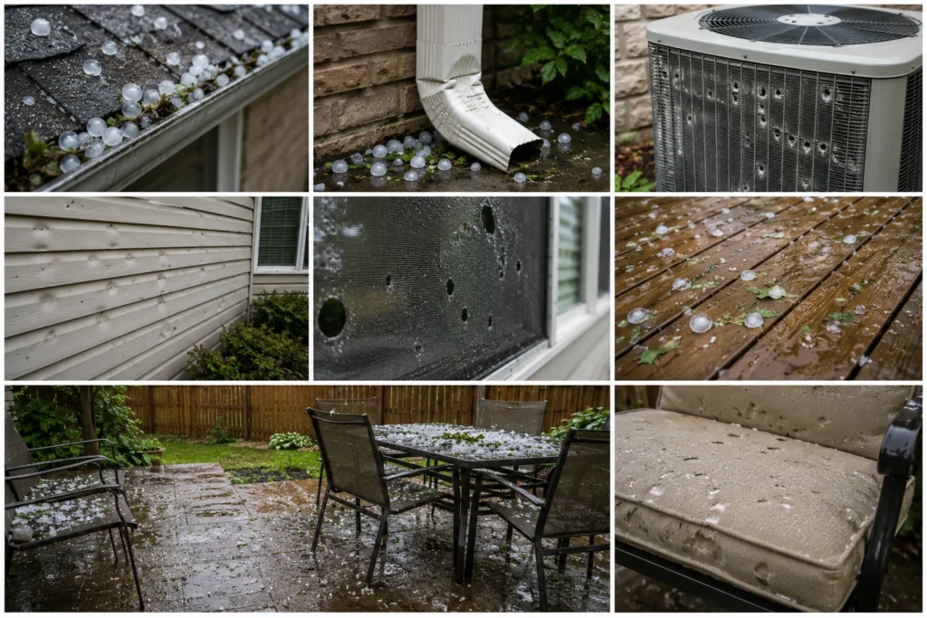 Hail Damage Roof Insurance Claim 3