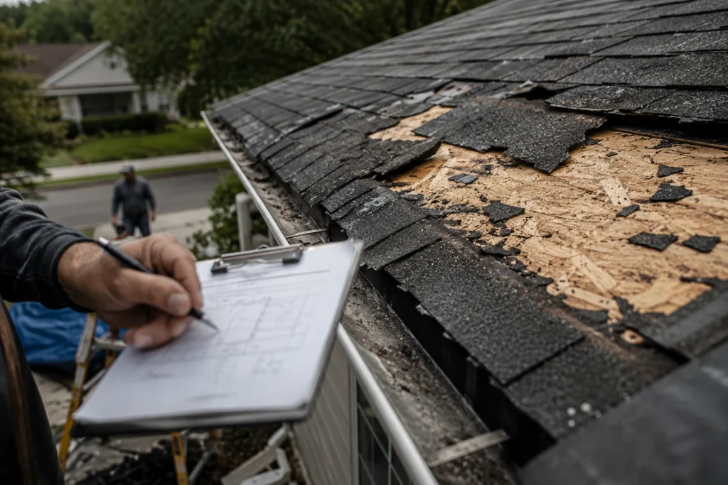 Hail Damage Roof Insurance Claim 4